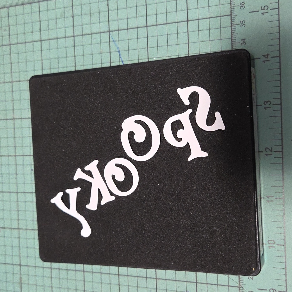 Sizzix Bigz Phrases, Spooky Die